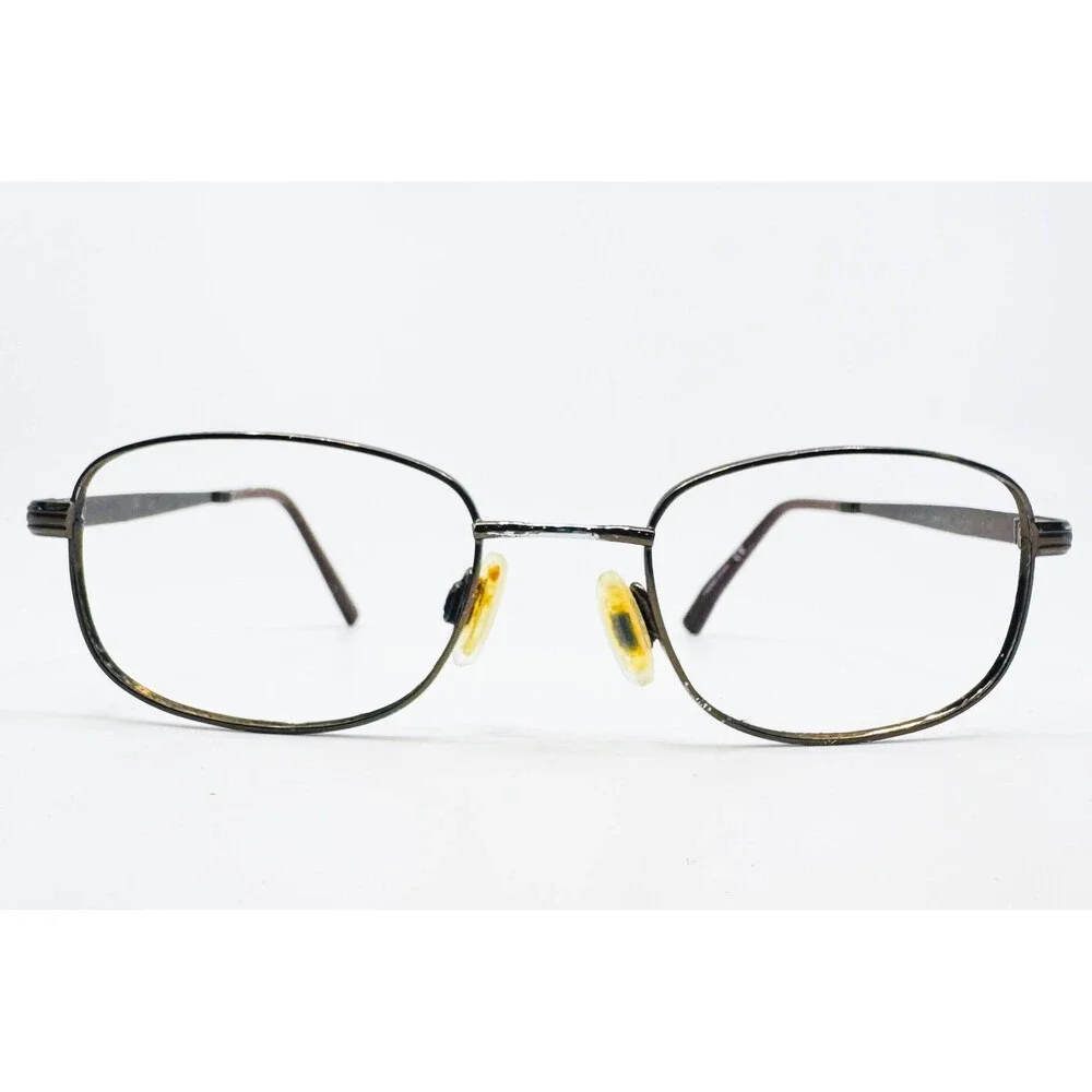 Flexon Clark 600 Eyeglass Frames Mens Brown Titanium 50-19-140
